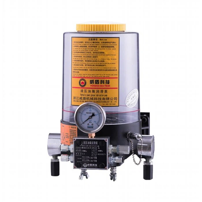 Hydraulisk synkron smøringspumpe